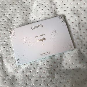 Colour pop eyeshadow palette nudes/brights